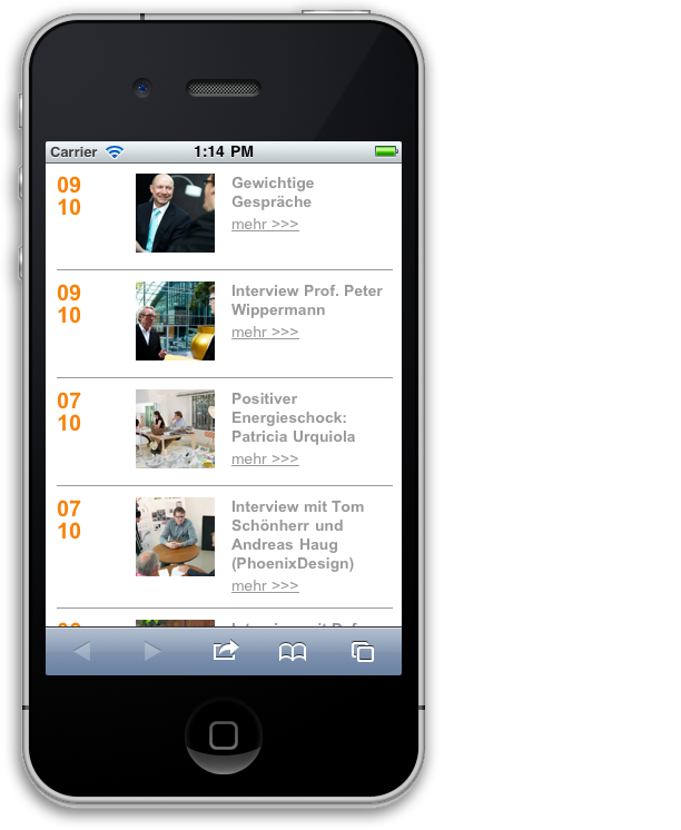 iphone textfreiraum blog scrolled